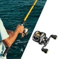 thumbnail image 3 of Carrete de Cebo, Carrete de Fundición, Baitcaster: Sistema de Sellado, 12 Freno Magnético, Relación de Engranajes 7.2: 1, 12 + 1 Rodamientos Mano derecha Soledad carrete de baitcasting, 3 of 10