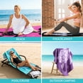 thumbnail image 4 of Jessy Home 4 Pack Oversized Beach Towels Set Sea Turtle 40x70 Inches Green Blue Large Towel Super Absorbent Quick Dry towels for Pool, 4 of 9