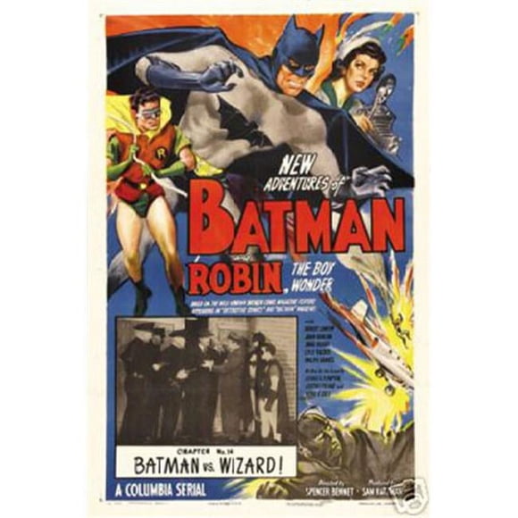 Hot Stuff Enterprise 4397-12x18-LM Batman and Robin Poster