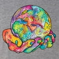 thumbnail image 6 of Wild Bobby Rainbow Painted I've Got The Whole World Dean Russo Design Inspirational/Christian Women Tri-Blend Racerback Tank Top, Premium Heather, X-Large, 6 of 6