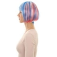 thumbnail image 4 of HPO Adult Women's Solid Bob Wigs, Multiple Color Options One Size (White), 4 of 110