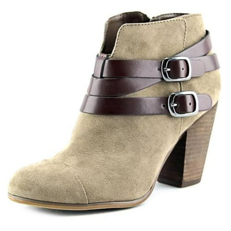 Carlos by Carlos Santana Helene Women Round Toe Canvas Tan Bootie