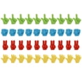 thumbnail image 1 of Miangastore 40Pcs Finger Shaped Eraser Cartoon Painting Eraser Students Gift (Random Style), 1 of 9
