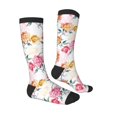 thumbnail image 3 of Balery Colorful Flowers Fun Novelty Socks Men'S Women'S Crew Socks Funny Crazy Novelty Socks Quirky And Cool Socks, 3 of 9