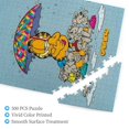 thumbnail image 4 of Rompecabezas de madera de 500 piezas GarField: adecuado para niños y adultos, rompecabezas para niños y niñas, juguetes de juego de entretenimiento con rompecabezas, talla única, 4 of 8