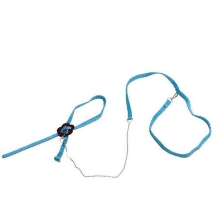 Cotonie Adjustable Reptile Lizard Harness Leash Adjustable Hauling Cable Rope BU
