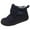 Blue, variant on Hpapadks Kids Snow Boots Flat Soled Velvet Warm Short Shoes Fashionable Outdoor Warm Princess Cotton Shoes Girls Winter Boots Black
