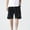 Black, variant on Floenr Mens Shorts,Men's Fashion Classic Twill Relaxed Fit Casual Wear Pocket Shorts Pants