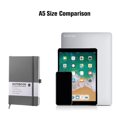 thumbnail image 3 of 3pcs Business Notebook Portable Organiser - A5 Strap - Premium Grey (96 sheets, 192 pages), 3 of 5