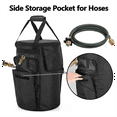 thumbnail image 2 of Outdoor 20 Lb Propane Tank Bag, Portable Propane Gas Tank Cover, with Pockets and Carrying Handles f Black Oxford cloth, 2 of 6