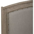 thumbnail image 3 of Liberty Furniture Avalon Queen Upholstered Headboard with Oak Wood Frame  - Burnished Beige, 3 of 6