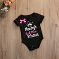 thumbnail image 5 of Newborn Baby Girls Romper, Infant One-Piece Letter Cartoon Print Jumpsuit, 5 of 5