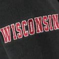 thumbnail image 3 of Youth Stadium Athletic Charcoal Wisconsin Badgers Big Logo Pullover Hoodie, 3 of 3