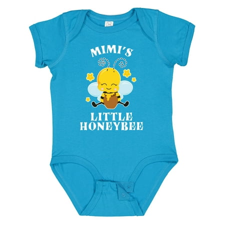 

Inktastic Cute Bee Mimi s Little Honeybee with Stars Gift Baby Boy or Baby Girl Bodysuit