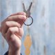thumbnail image 3 of Couple Key Rings Decorations, Wooden Decorative Family Sign with Key Holder, Housewarming Gifts for Couple, 3 of 5