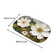 thumbnail image 3 of Puntoco Household Bathroom Flower Non-Slip Quick-Drying Diatomaceous Earth Absorbent Mat, 3 of 8