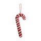 thumbnail image 2 of Adornos navideños de bastones de caramelo, adornos navideños decorativos con lazo para colgar. con perlas, 2 of 9