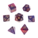 thumbnail image 2 of Dados de juego de mesa Sunnimix 7 Unids/set Numéricos de Varios Lados para DND RPG Púrpura azul, 2 of 8