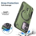 thumbnail image 2 of TYJKeJi Case with Holder Stander Kickstand Drop Resistant Shockproof Case For iPhone 16 (6.1inch), 2 of 7