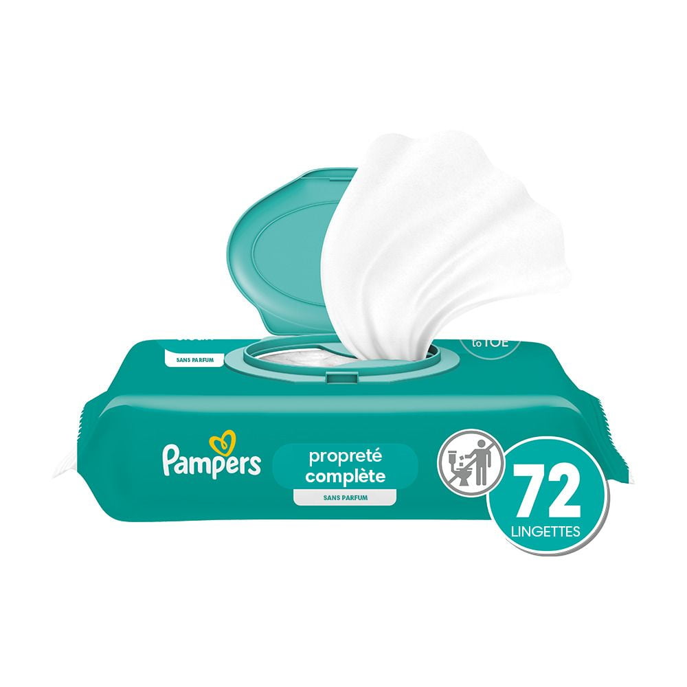 Pampers Complete Clean Baby Wipes - Fresh Scent 1X Pop-Top Packs