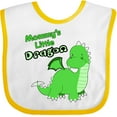 thumbnail image 3 of Inktastic Mommy's Little Dragon Boys or Girls Baby Bib, 3 of 4