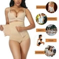 thumbnail image 6 of FITVALEN Women Firm Tummy Control Panties Postpartum Compression Shapewear Belly Slimming Underwear High Waisted Butt Lifter Shapewear Brief, 6 of 7