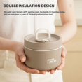 thumbnail image 5 of Portable Insulated Lunch Container Set Multi-layer Combination Picnic Lunch Box-B1, 5 of 5