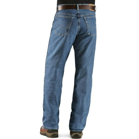 Wrangler - Wrangler Men's Jeans Rugged Wear Relaxed Fit Flannel Lined ...
