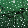 thumbnail image 5 of Polka Parent-child Dress Holiday Leisure Loose And Elegant Mother And Daughter Dress(Sold Separately) 2024 Basic Dressy Clothing, 5 of 9