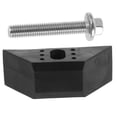 thumbnail image 2 of Base Clamp Battery Hold Down Kit with Bolt Kit 1 Set Universal Automotive Accessories Black, 2 of 8