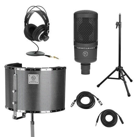 UPC: 0192223219076 | Concourse Series TAC300 Cardioid Condenser Microphone  Bundle with H&A Reflection Filter  Silver