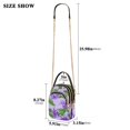 thumbnail image 2 of joogoo Women Campanula Flowers Chain Crossbody Bags Shoulder Handbag Phone Purse, 2 of 5