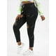thumbnail image 3 of Jeans Flacos Deshilachados de Talla Extra Deshilachado Rosegal  Vaqueros de talla grande, 3 of 5