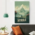 thumbnail image 4 of Hyrule Travel Poster Vintage Travel Posters Posters Wall Art Painting Canvas Gift Living Room Prints Bedroom Decor Poster Artworks 12x18inch(30x45cm), 4 of 6