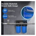 thumbnail image 4 of 2-Stage Whole House Water Filtration System, With Sediment CTO(Chlorine, Taste, And Odor) Filter, 1" Inlet/Outlet ,Widely Used, 4 of 6