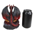 thumbnail image 4 of Ebros Red Hell Fire Magma Dragon Mother Guarding LED Golden Egg Figurine Light, 4 of 9