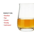 thumbnail image 5 of Spiegelau Single Barrel Bourbon Glasses, Set of 2, European-Made Lead-Free Crystal, Modern Whiskey Glasses, Dishwasher Safe, Professional Quality Cocktail Glass Gift Set, 13.25 oz, 5 of 11