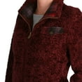 thumbnail image 4 of Pendleton Ladies' Fuzzy Zip Jacket XL/Dark Red, 4 of 5