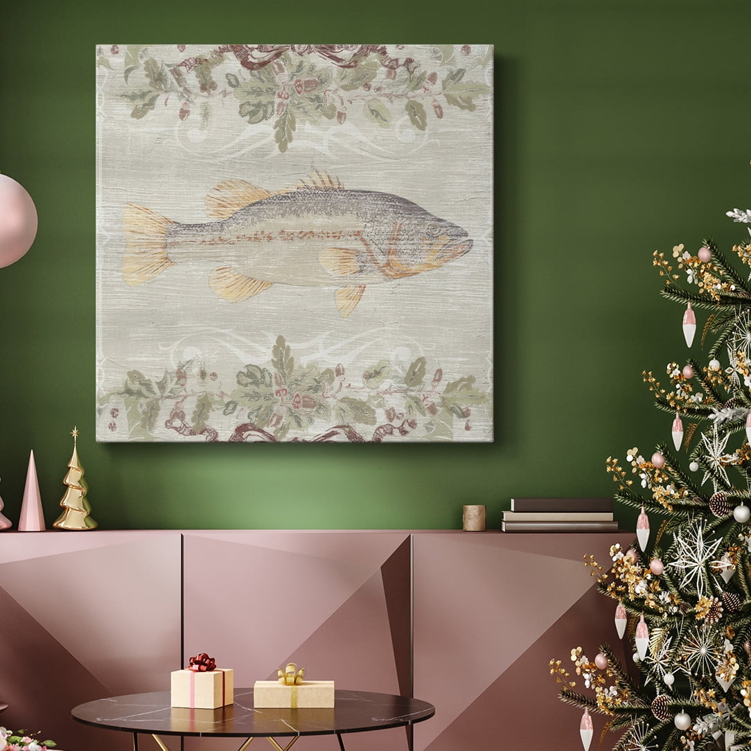 Cabin Christmas I- Gallery Wrapped Canvas