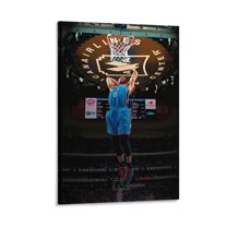 Russell Westbrook Basketball Player Poster (18)- Picture Print Wall Art Poster Painting Canvas Posters Artworks Gift Room Aesthetic 12x18inch(30x45cm)