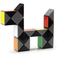 thumbnail image 4 of Rubik's Twist, Colorful 3D Puzzle Classic Brain Teaser Retro Fidget Toy Bend & Twist Into Shapes Objects Animals, for Adults & Kids Ages 8 and up, 4 of 6