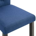 thumbnail image 4 of vidaXL Dining Chairs Side Chair with Solid Wood Legs for Home Kitchen Fabric, 4 of 103
