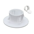thumbnail image 1 of 40-100mm Decorative Wall Hole Cover Protective Vents Decor Cap Plastic Plug, 1 of 9