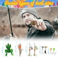 Shkhoas 2024 Fishing Lure Advent CalendarChristmas Countdown with Tackle Kits Surprising Gifts