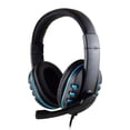 thumbnail image 1 of Flmtop Earphone Soft Ear Pads Surround Sound Effect Breathable 3.5mm Wired Headphone with Mircophone Daily Use, 1 of 10