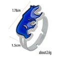 thumbnail image 4 of fenteer 5xFashion Funny Mood Change Color Bear Finger Womens Jewelry 5 Pcs, 4 of 8
