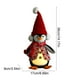 thumbnail image 3 of Peluche de pingüino con luces LED para Navidad, juguete decorativo para niños pequeños, niños y niñas., 3 of 5