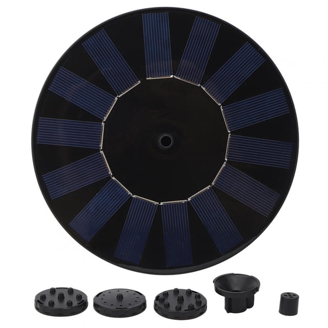 Bomba de fuente de agua Jadeshay solar para exteriores 7V flotante