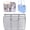 #1-Gray, variant on Beach Bag Organizer Compatible with X Large Bogg Bag Accessories Inserts, Lightweight Mesh Insert Divider Pouch for Original XL Bogg Bags, Beach Tote Bags Insert for Organizing #1-Gray,X-Large