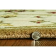 thumbnail image 2 of 5'x8' Champagne Beige Hand Tufted Traditional Floral Indoor Area Rug, 2 of 7
